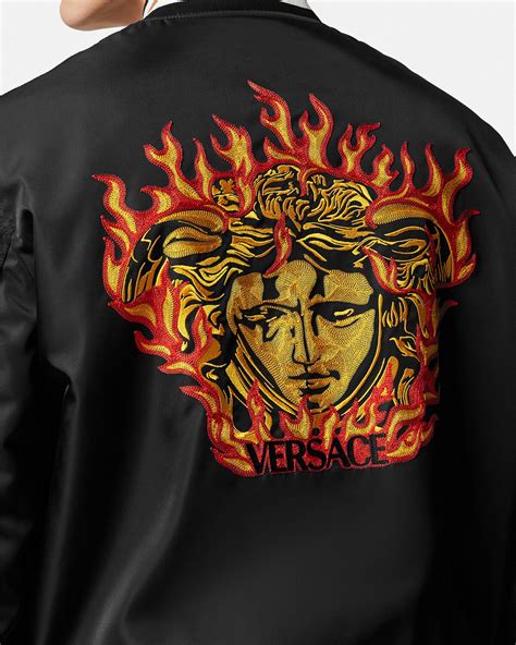 Versace Bomber Medusa Flame 